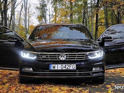 Czarny Używany 2016 VW Passat R Kombi | 62 000 zł (Dość drogi)