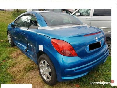 używany Peugeot 207 CC 1.6 THP 150 koni 2007 skóra navi USZKODZONY