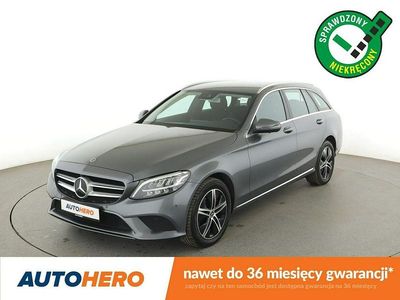 Szary Używany 2019 Mercedes C200 Kombi | 87 200 zł (Dość drogi)