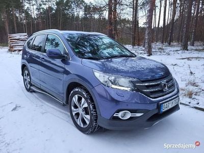 używany Honda CR-V 4 1.6 i-DTEC manual z Niemiec. Kamera, bi-xenon, navi, hak, pdc