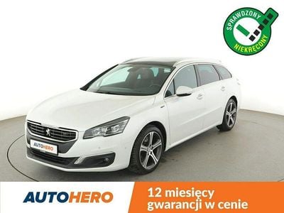 Biały Używany 2017 Peugeot 508 GT Kombi | 52 900 zł