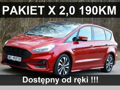 używany Ford S-MAX 2,0 diesel 190KM Pakiet X Kamera Elektryczna k...