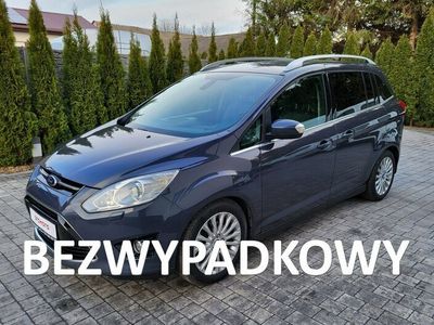 Grafitowy (metalik) Używany 2012 Ford Grand C-Max Titanium Minivan | 29 900 zł (Dość drogi)