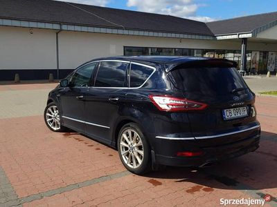 Czarny Używany 2018 Ford S-MAX Vignale Minivan | 89 000 zł