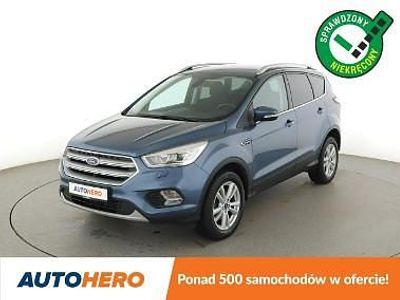 Niebieski Używany 2018 Ford Kuga SUV | 54 300 zł (Dobra cena)