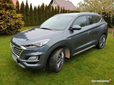 używany Hyundai Tucson rok 2019 1.6CRDI hybryda LED navi kamera możliwa zamiana