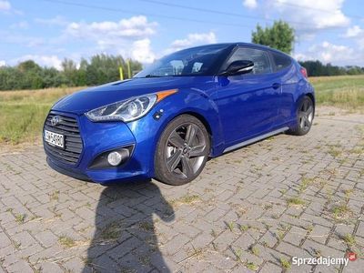 Używany Hyundai Veloster Turbo 2013 Niebieski Hatchback