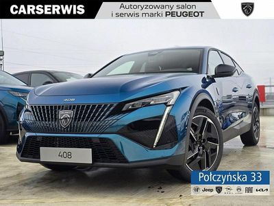 Nowe Peugeot 408 145 KM (106 kW) 2025 Niebieski (metalik) Sedan/Limuzyna