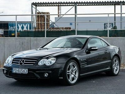 Używany Mercedes SL55 AMG AMG 517 KM (380 kW) 2005 Czarny Kabriolet