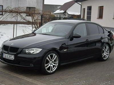 Czarny Używany 2008 BMW 318 Sedan/Limuzyna | 14 900 zł (Dobra cena)
