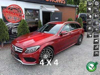 Bordowy Używany 2015 Mercedes C250 Kombi | 79 900 zł