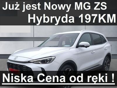 Używany MG ZS Exclusive 197 KM (144 kW) 2024 Biały Sedan/Limuzyna