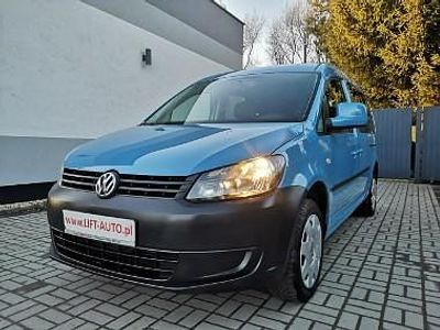 Niebieski Używany 2013 VW Caddy Minivan | 36 900 zł (Drogi)