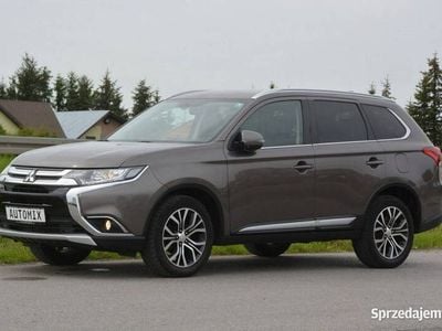 używany Mitsubishi Outlander III 2.2 DID nawi 7 osobowy kamera cofania skóra gwarancja przebiegu 4x4