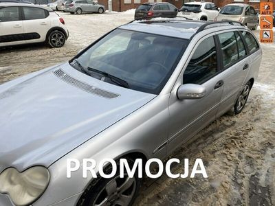 używany Mercedes C180 Niezawodna benzyna 1,8 Kompressor, szyberdac…