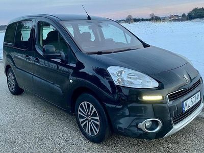Używany Peugeot Partner 2012 Czarny Minivan