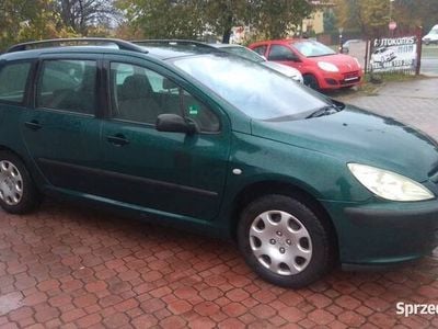 Zielony Używany 2002 Peugeot 307 Kombi | 7900 zł (Drogi)