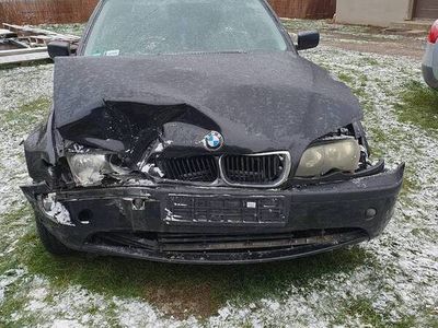 używany BMW 318 E46 2003r Lift i 143KM LPG Uszkodzony lub zamienie