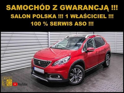 Czerwony (metalik) Używany 2019 Peugeot 2008 SUV | 49 888 zł (Super Cena)