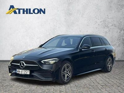 Czarny (metalik) Używany 2021 Mercedes C200 Kombi | 147 500 zł