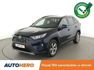 Używany Toyota RAV4 Hybrid 218 KM (160 kW) 2020 Niebieski SUV