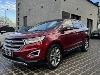 Bordowy (metalik) Używany 2018 Ford Edge SUV | 75 000 zł (Uczciwa cena)