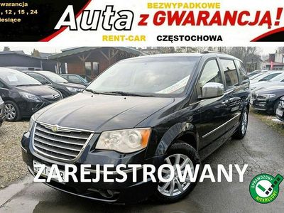 Niebieski Używany 2008 Chrysler Grand Voyager Minivan | 25 900 zł