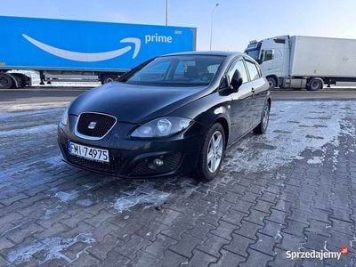Czarny Używany 2012 Seat Leon Hatchback | 12 000 zł