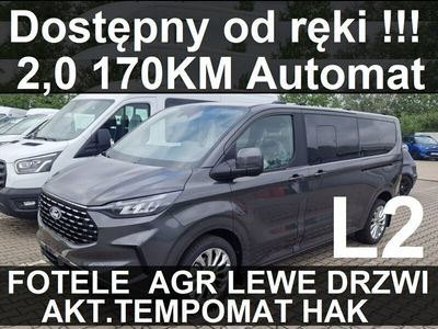 Szary Używany 2024 Ford Tourneo Custom Titanium Van | 264 000 zł