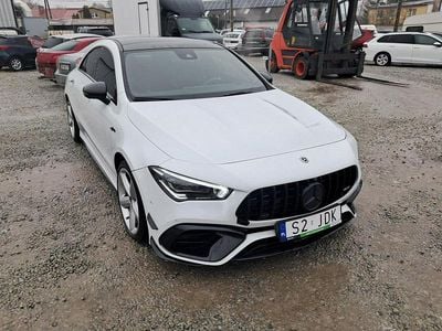 Używany Mercedes CLA45 AMG AMG 421 KM (309 kW) 2020 Biały Sedan/Limuzyna