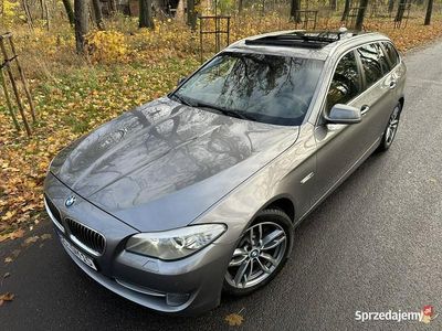 Szary Używany 2010 BMW 520 Kombi | 37 900 zł (Dość drogi)