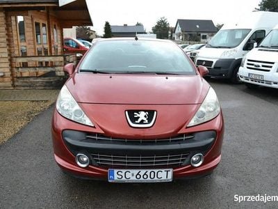 Używany Peugeot 207 CC 120 KM (88 kW) 2007 Bordowy Kabriolet