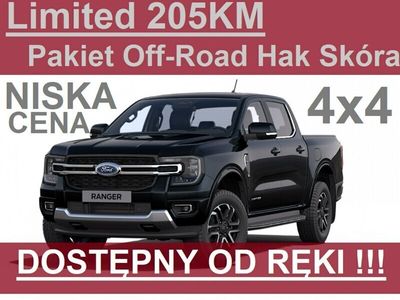 Szary (metalik) Używany 2024 Ford Ranger Limited Pickup | 199 900 zł