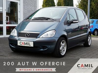 używany Mercedes A170 1.7dm 95KM 2004r. 96 000km