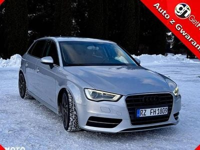 Srebrny (metalik) Używany 2014 Audi A3 Sportback Hatchback | 41 900 zł (Super Cena)