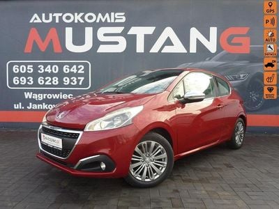 Bordowy (metalik) Używany 2016 Peugeot 208 Allure Hatchback | 24 900 zł (Dobra cena)
