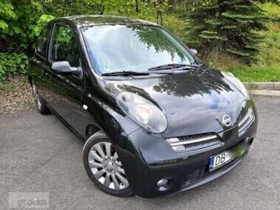 Czarny Używany 2006 Nissan Micra Hatchback | 13 990 zł