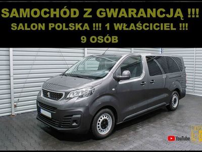 używany Peugeot Traveller 1.5dm 120KM 2019r. 136 000km