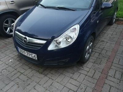 Używany Opel Corsa 75 KM (55 kW) 2008 Niebieski Hatchback