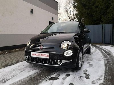 Czarny Używany 2018 Fiat 500 Hatchback | 35 900 zł (Uczciwa cena)
