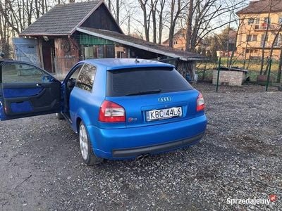 Niebieski Używany 2001 Audi S3 Hatchback | 33 500 zł (Drogi)