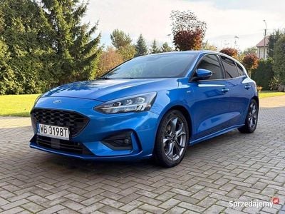 Niebieski Używany 2018 Ford Focus ST-Line Hatchback | 52 000 zł (Drogi)