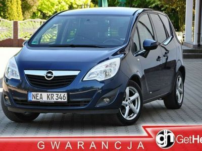 używany Opel Meriva 1,4 Turbo Benz 120KM Alufelgi Kliamtronik 1 Wł. Serwis z DE !!…