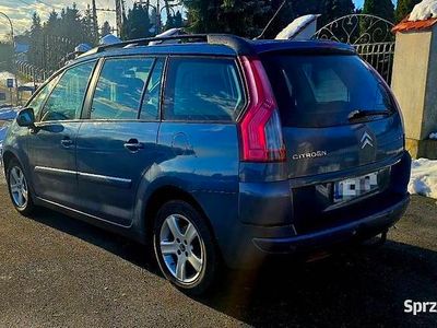 Niebieski Używany 2010 Citroën Grand C4 Picasso Minivan | 9500 zł (Dość drogi)