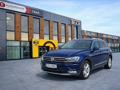 Używany VW Tiguan Highline 190 KM (139 kW) 2016 Niebieski SUV