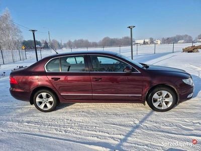 Wiśniowy Używany 2009 Skoda Superb Sedan/Limuzyna | 22 500 zł (Dobra cena)