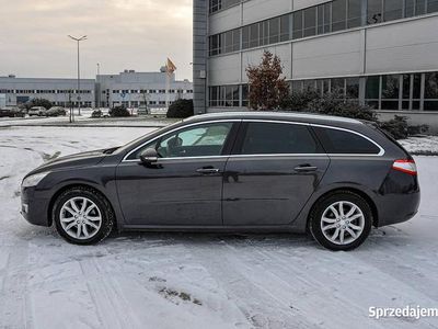używany Peugeot 508 1,6T 2013 r. Bezwypadkowy Skóry