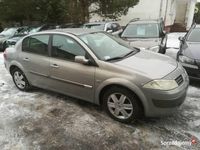 Używany Renault Mégane II 113 KM (83 kW) 2004 Srebrny Sedan/Limuzyna