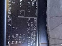 używany BMW 530 d e60 2004 sedan czarny okazja alusy 18" manual skóra klima