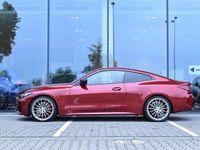 Używany BMW M440 Comfort Edition 340 KM (250 kW) 2024 Czerwony fire red metalizowany Sedan/Limuzyna